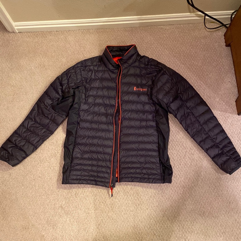 Cotopaxi Puffy down Jacket-Navy Fuego LT